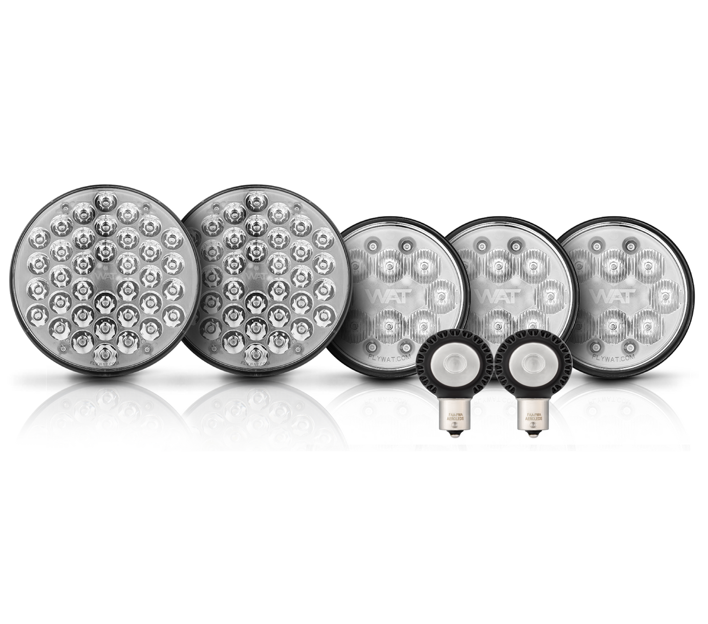 Gulfstream G-1159, G-1159 Gulfstream II, G-1159A Gulfstream III, G-1159B Gulfstream G-IIB, G-IV (G300, G400)LED Light Kits