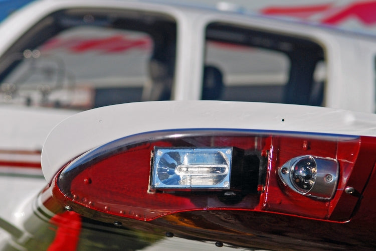 90028 Series Strobe Flash Tube Assembly Installed