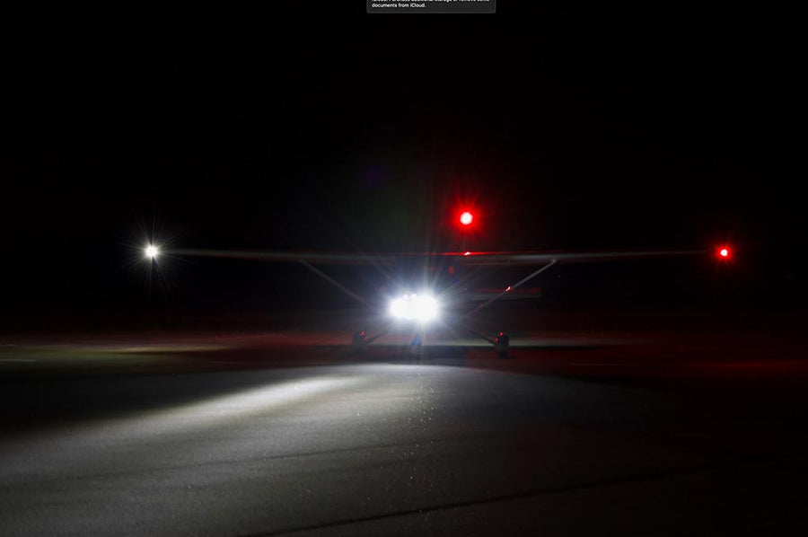 Parmetheus PRO PAR-36 LED Landing Light in Action