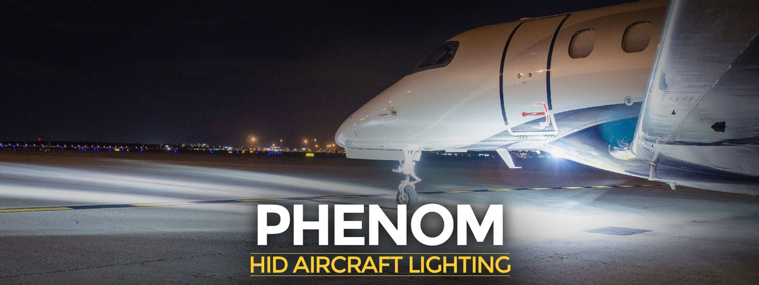 Phenom Aircraft Lighting - HID Aircraft Lighting