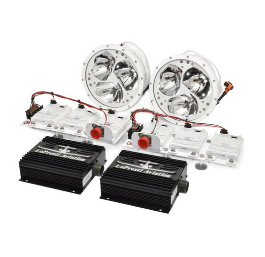 Gulfstream GV, GV-SP HID Wing Landing Light Kit LSM-500-126-3