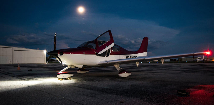 Parmetheus PRO PAR-36 LED Landing Lights For Cirrus At Night
