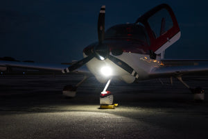 Parmetheus PRO PAR-36 LED Landing Lights For G1 Cirrus Aircraft at Night