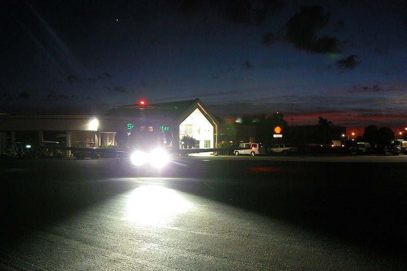 Beechjet Landing Light Kit At Night