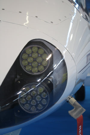 71141 Series Round Internal Mount LED Landing / Taxi Light on Aircraft