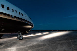 HID Lighting for Boeing 737 At Night