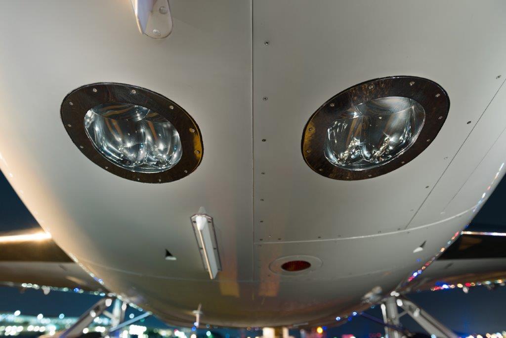 Landing Lights for Citation Mustang Model 510 Installed