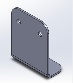 Ground Support Equipment (GSE) Apex Work Light Bracket