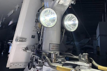 Nose Gear Taxi Lights for Global Aircraft Test