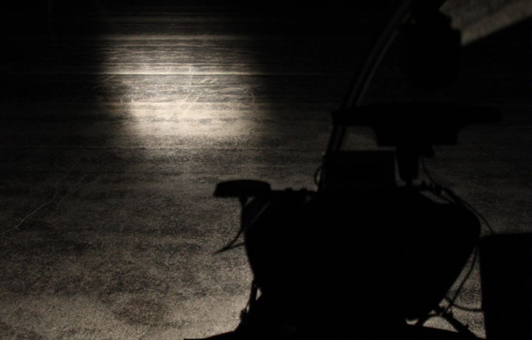 Robinson HID Taxi Landing Lights at Night
