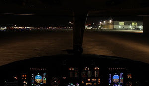 Main Gear Landing Lights for Citation Models Cockpit View